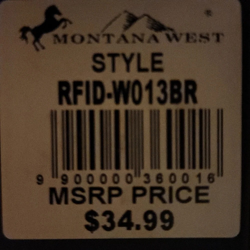 Montana West RFID Bi-Fold Men's Wallet - Picture 6 of 6
